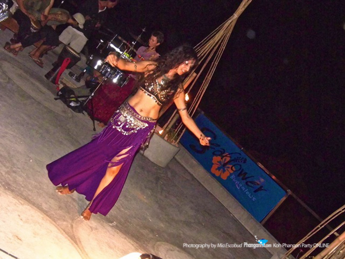 koh phangan belly dancer