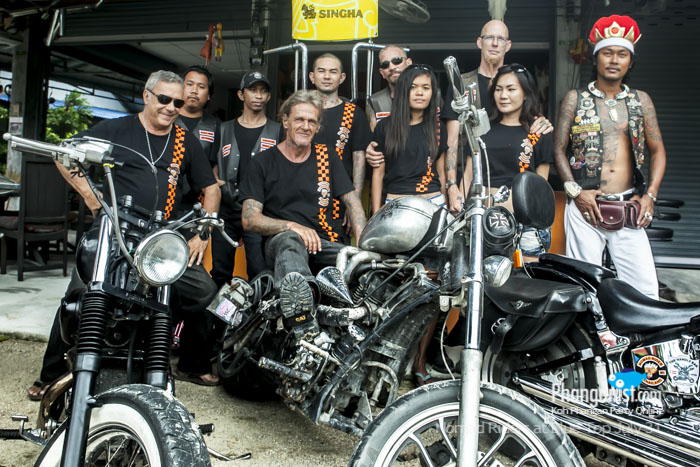 carlo, nomad riders, big bikes, donation, charity, charles, the handle bar, blue top cafe, phangan, racing