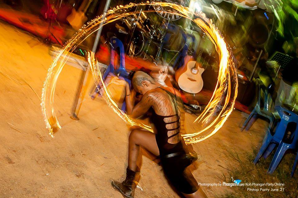 Koh Phangan Fire Performer