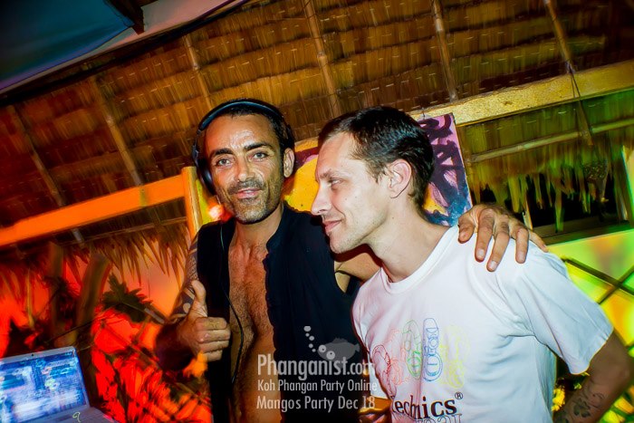 dj, benoit clerc, tech house, party, phangan