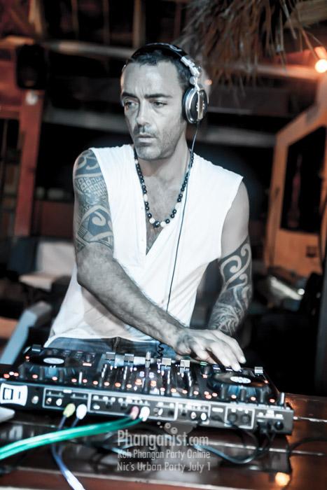 benoit clerc, dj, tech house, party, phangan