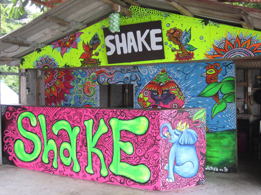 shake stand koh phangan Mellow mountain bar haad rin